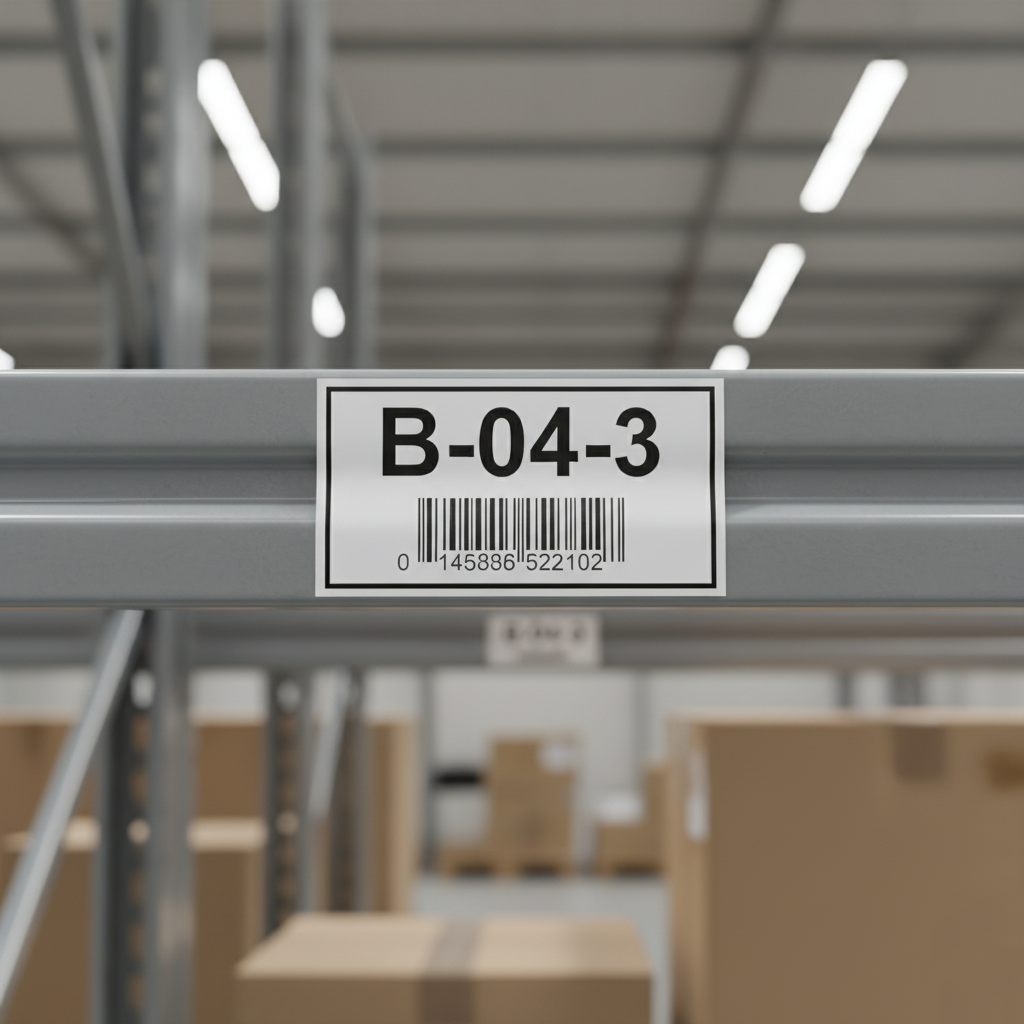 Уникальный адрес и штрихкод - "паспорт" каждой ячейки хранения.