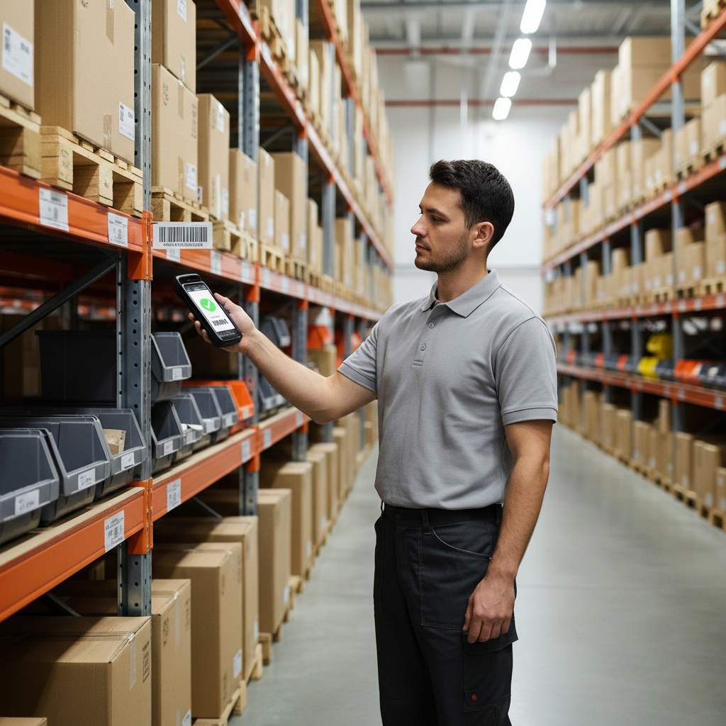 Адресный учет с VIKI.JET.WMS: система связывает товар с конкретной ячейкой, делая поиск мгновенным.